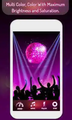 Play Colorful Disco Flashlight
