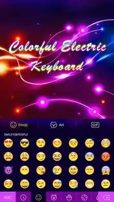 Play Colorful Electric Keyboard