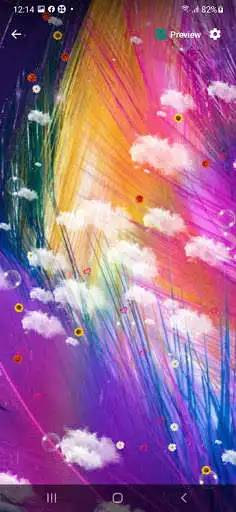 Play Colorful Feather Live Wallpaper  and enjoy Colorful Feather Live Wallpaper with UptoPlay