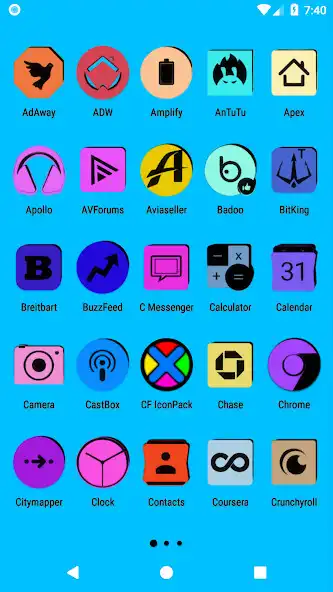 Play Colorful Flat Icon Pack as an online game Colorful Flat Icon Pack with UptoPlay