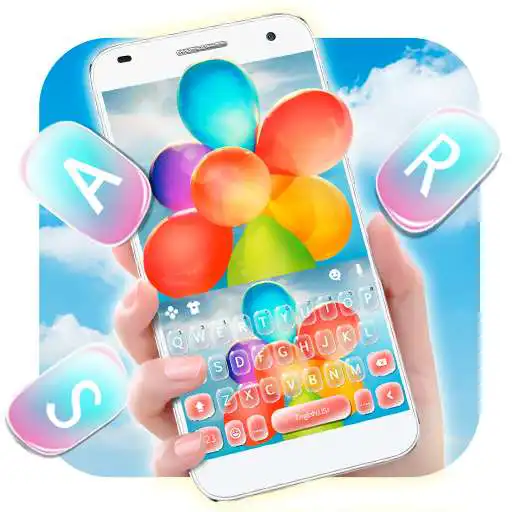 Play Colorful Float Balloon Keyboard Theme APK Play Colorful Float Balloon Keyboard Theme APK