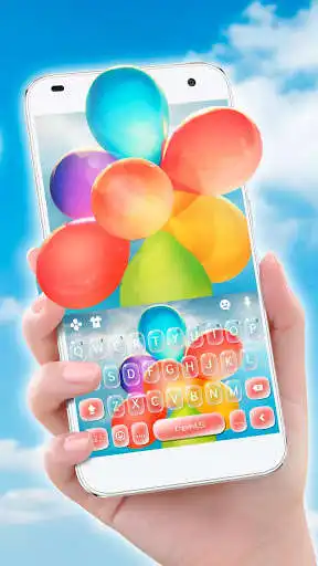 Play Colorful Float Balloon Keyboard Theme  and enjoy Colorful Float Balloon Keyboard Theme with UptoPlay