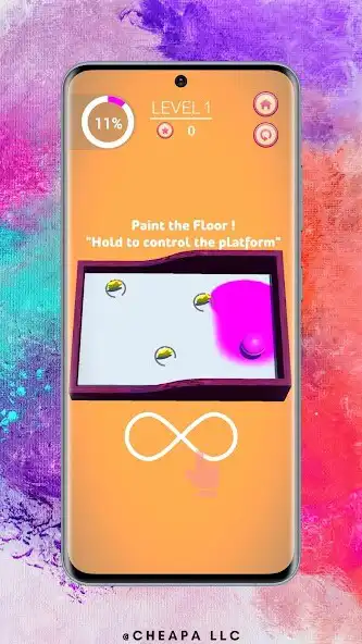Play Colorful Floor Paint as an online game Colorful Floor Paint with UptoPlay