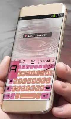 Play Colorful flowers AiType Skin