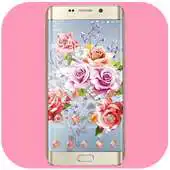 Free play online Colorful flower wallpaper theme APK