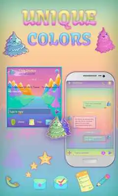 Play Colorful Forrest SMS Theme