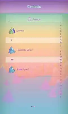 Play Colorful Forrest SMS Theme