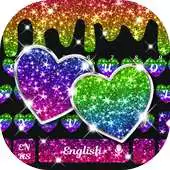 Free play online Colorful Glitter Heart keyboard APK Free play online Colorful Glitter Heart keyboard APK