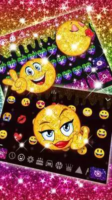Play Colorful Glitter Heart keyboard