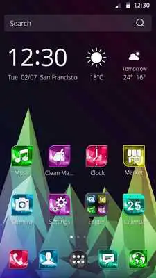 Play Colorful Ice Theme Play Colorful Ice Theme