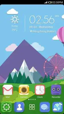 Play Colorful Icon-Launcher Theme