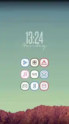 Play Colorful Lines Icon Pack