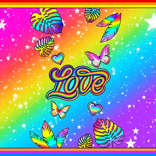 Play Colorful Love - Wallpaper APK