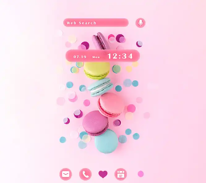 Play Colorful Macarons Theme +HOME  and enjoy Colorful Macarons Theme +HOME with UptoPlay