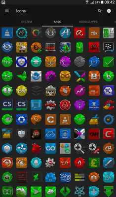 Play Colorful Nbg Icon Pack (Read Description v7.2 out)