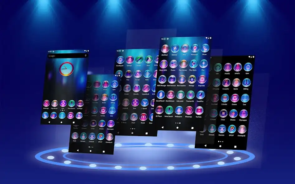 Play Colorful Pixl Glass Icon Pack  and enjoy Colorful Pixl Glass Icon Pack with UptoPlay