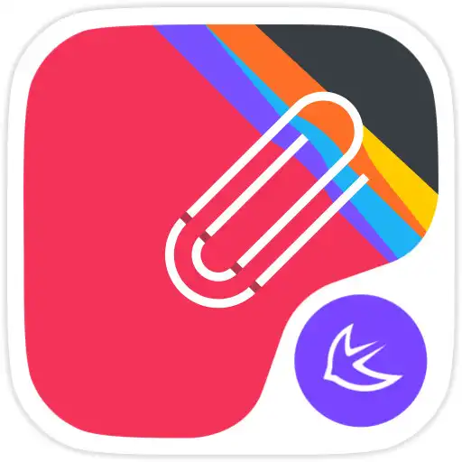 Run free android online Colorful point Line theme APK