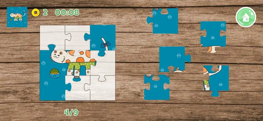 Play Colorful Puzzle with Cute Owl  and enjoy Colorful Puzzle with Cute Owl with UptoPlay