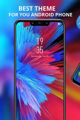 Play Colorful Radiation redmi note 7s theme  and enjoy Colorful Radiation redmi note 7s theme with UptoPlay