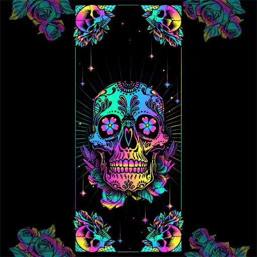 Play Colorful Skull - Wallpaper APK Play Colorful Skull - Wallpaper APK