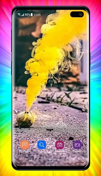 Play Colorful Smoke Wallpaper as an online game Colorful Smoke Wallpaper with UptoPlay