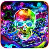 Free play online Colorful Smokey Neon Skull Cool APK