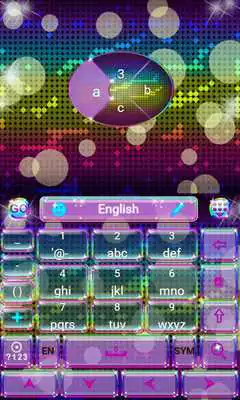 Play Colorful Spark Keyboard Theme