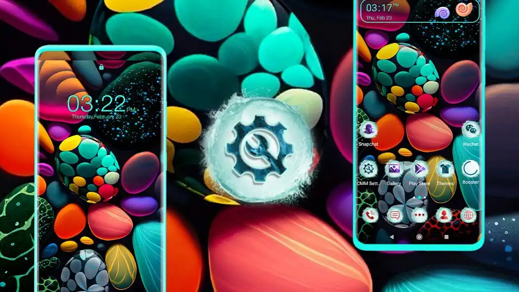 Play Colorful Stones Theme  and enjoy Colorful Stones Theme with UptoPlay
