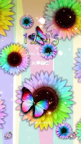 Play Colorful Sunflower - Wallpaper as an online game Colorful Sunflower - Wallpaper with UptoPlay