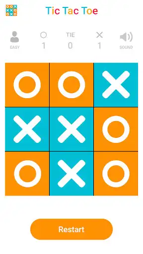 Play Colorful Tic Tac Toe  and enjoy Colorful Tic Tac Toe with UptoPlay