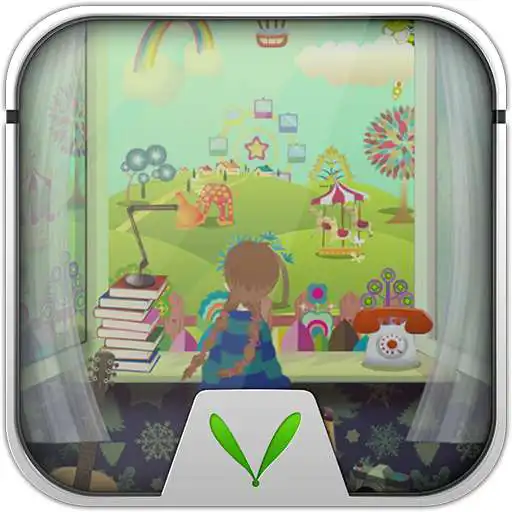 Free play online Colorful World Locker Theme  APK