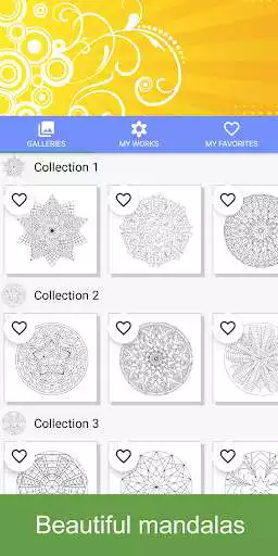 Play Colorfy Mandala - Coloring and Art Therapy game as an online game Colorfy Mandala - Coloring and Art Therapy game with UptoPlay