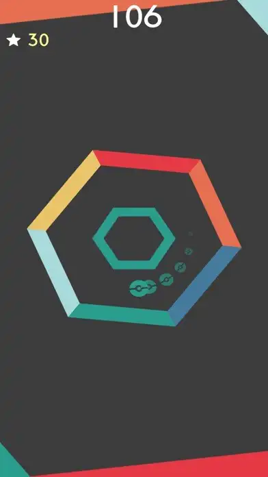Play Color Hexagon: smash colors as an online game Color Hexagon: smash colors with UptoPlay
