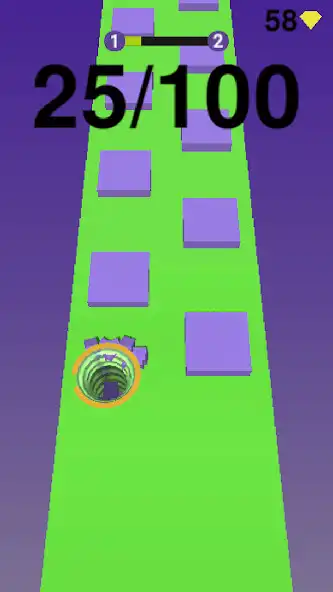 Play Color Hole 3D Hollo Ball Ball as an online game Color Hole 3D Hollo Ball Ball with UptoPlay