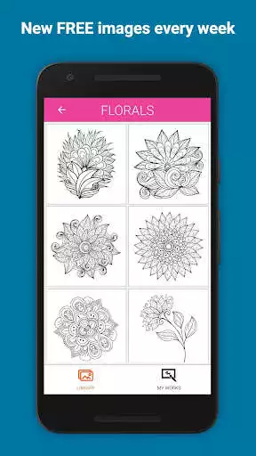 Play Colorify: Free Coloring Book as an online game Colorify: Free Coloring Book with UptoPlay