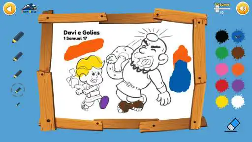 Play Colorindo com Cristo - Trem Feliz as an online game Colorindo com Cristo - Trem Feliz with UptoPlay