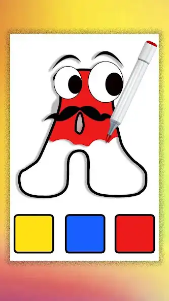 Play Coloring Alphabet ASMR Master as an online game Coloring Alphabet ASMR Master with UptoPlay