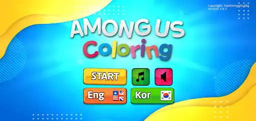 Play Coloring and Drawing - Among Us as an online game Coloring and Drawing - Among Us with UptoPlay