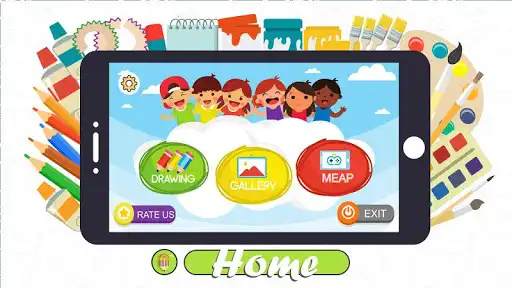 Play coloring and drawing game for kids, Popaint  and enjoy coloring and drawing game for kids, Popaint with UptoPlay