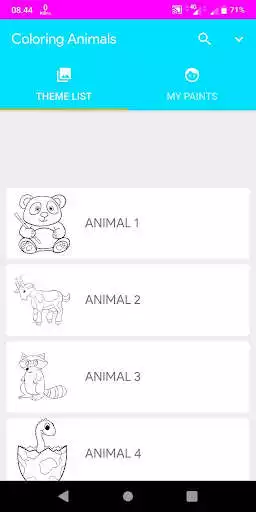 Play Coloring Animals  and enjoy Coloring Animals with UptoPlay