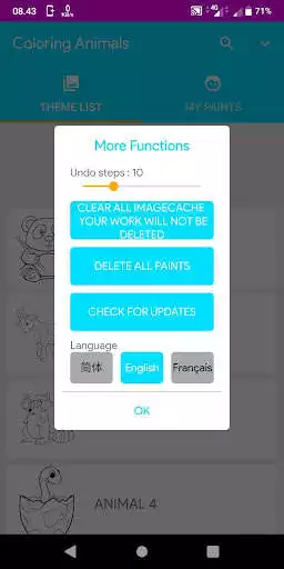 Play Coloring Animals as an online game Coloring Animals with UptoPlay