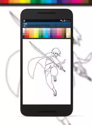 Play Coloring Anime Channel Boru-to
