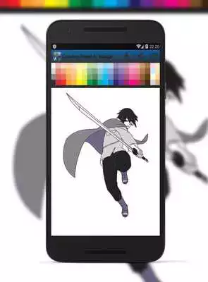 Play Coloring Anime Channel Boru-to