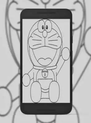 Play Coloring Anime Channel Dora-emon