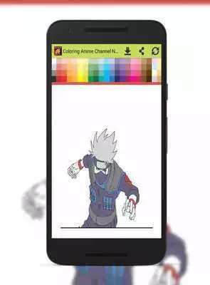 Play Coloring Anime Channel Na-ru-to