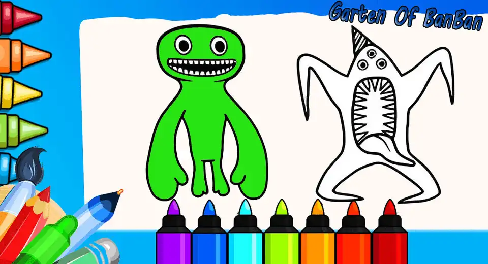 Play Coloring ASMR: Ban ban Master  and enjoy Coloring ASMR: Ban ban Master with UptoPlay