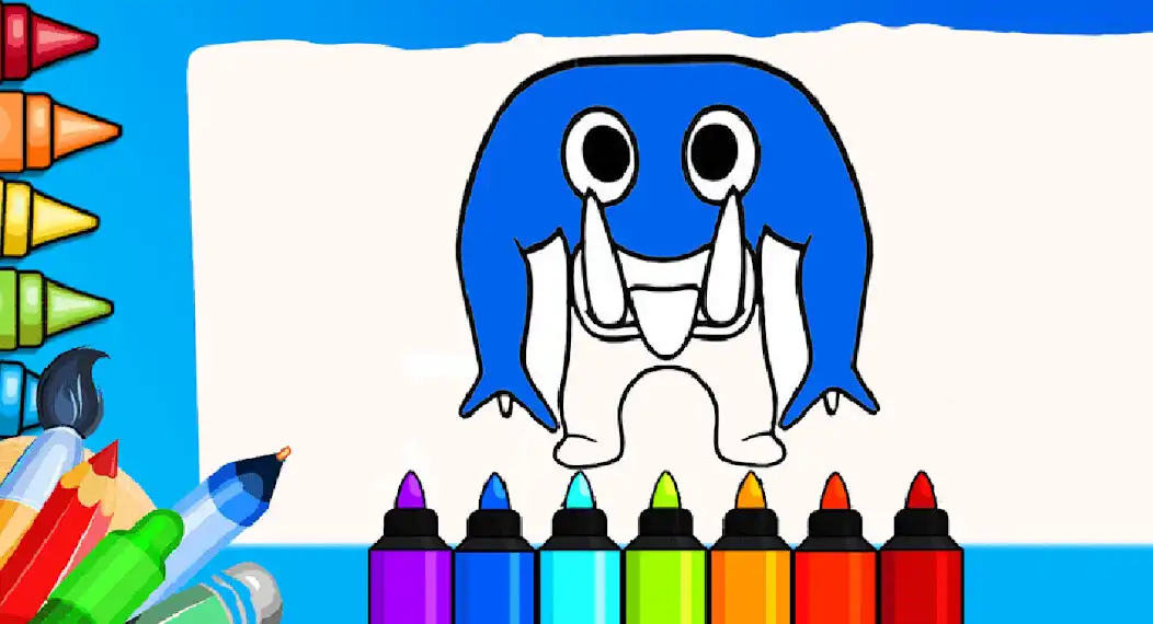 Play Coloring ASMR: Ban ban Master as an online game Coloring ASMR: Ban ban Master with UptoPlay