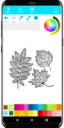 Play Coloring Autumn as an online game Coloring Autumn with UptoPlay