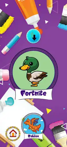 Play Coloring battle royale as an online game Coloring battle royale with UptoPlay