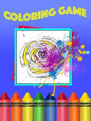 Play Coloring BBA Blader Game